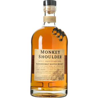 Bottle shot for  Monkey Shoulder Blended Malt Scotch Whiskey