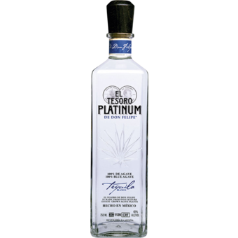 Bottle shot for  El Tesoro Platinum Silver