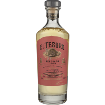 Bottle shot for  El Tesoro Reposado