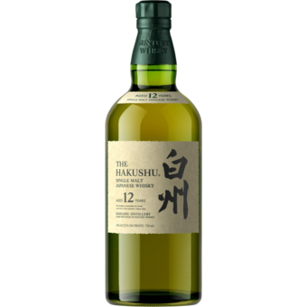 Bottle shot for  Suntory Hakushu 12 Year Old 1b Per Customer