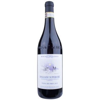 Bottle shot for 2012 Francesco Boschis Vigna Dei Prey Dolcetto