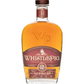 Bottle shot for  Whistlepig Old World 12yr Rye