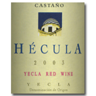 Label shot for 2003 Castano Hecula