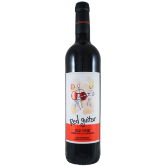 Bottle shot for 2013 Red Guitar Grenache/ Tempranillo
