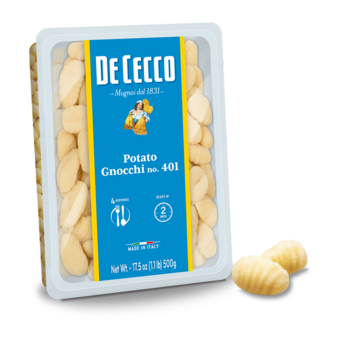 Bottle shot for  Dececco Potato Gnocchi