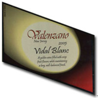 Label shot for  Valenzano Chardonnay