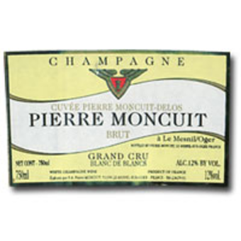 Label shot for  Pierre Moncuit Cuvee Delos Blanc De Blancs Brut
