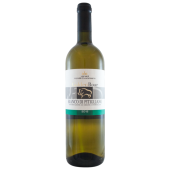 Bottle shot for 2012 Golden Boar Bianco Di Pitigliano Doc