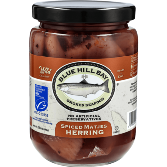 Bottle shot for  Blue Hill Bay Spicy Matjes Herring
