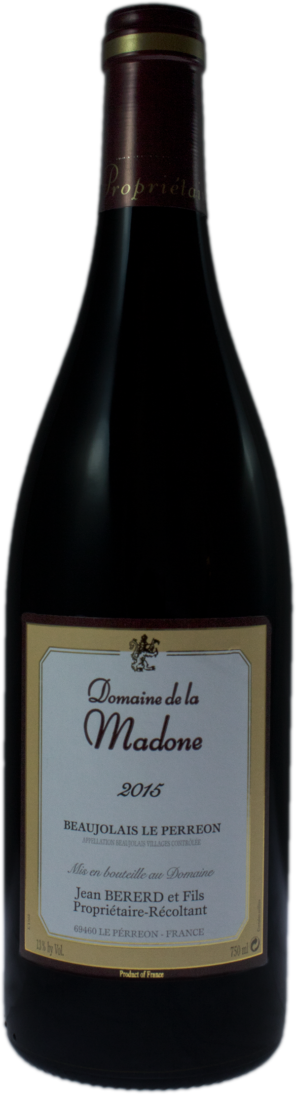 2015 Madone Beaujolais Villages Perreon Wine Library