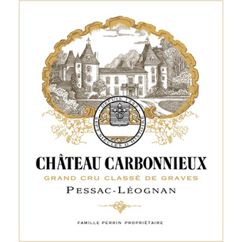 Label shot for 2014 Chateau Carbonnieux Blanc