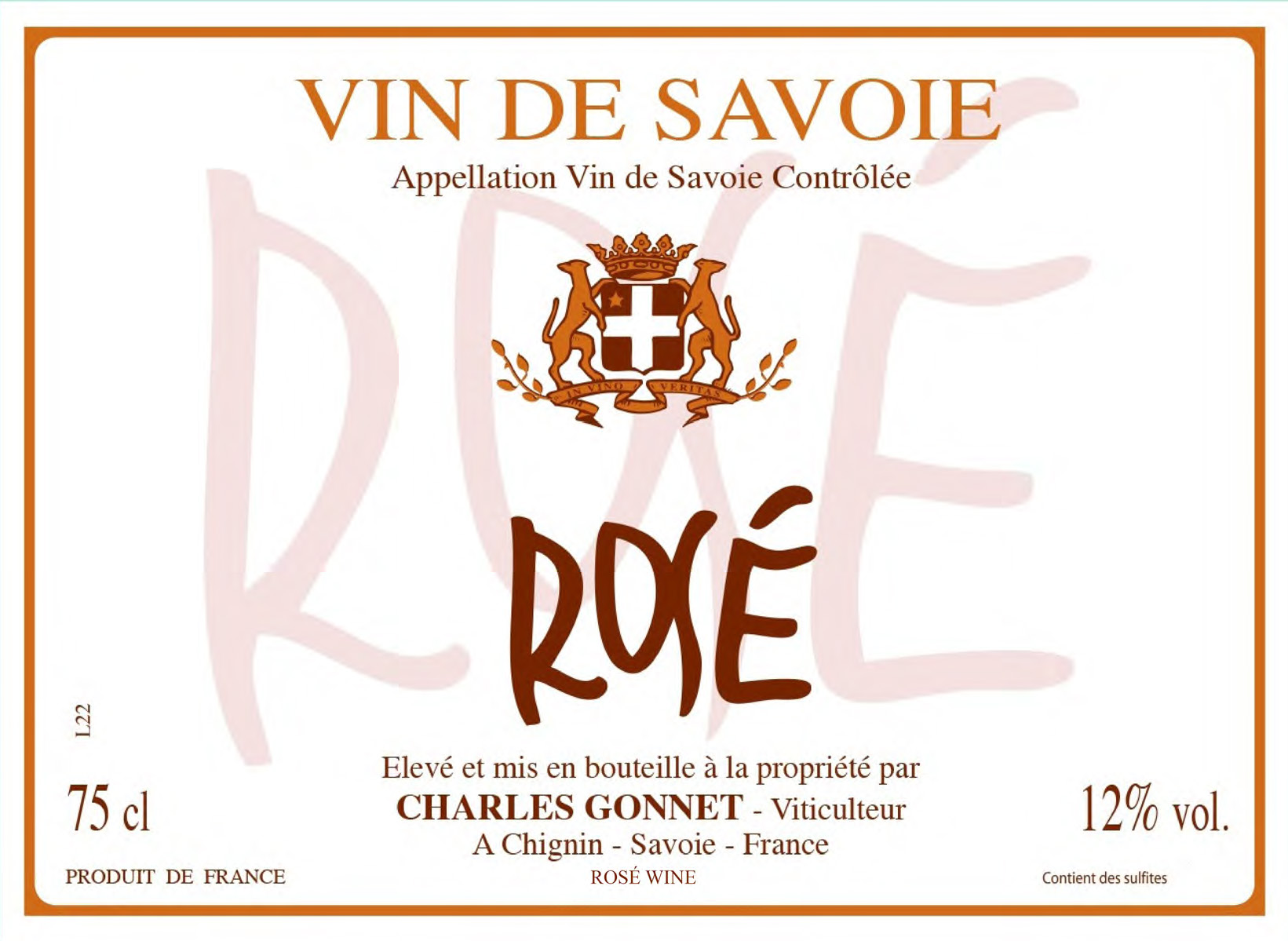 2015 Charles Rose Vin De Savoie Wine Library