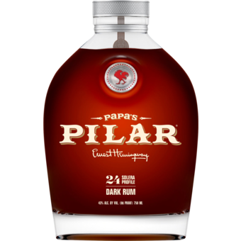 Bottle shot for  Papa's Pilar Dark Rum