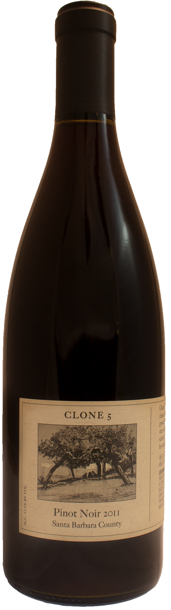 2011 Clone 5 Santa Barbara Pinot Noir Wine Library