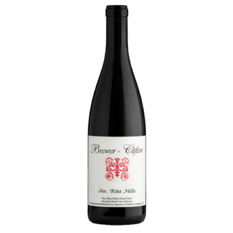 Bottle shot for 2014 Brewer Clifton Pinot Noir Santa Rita Hills