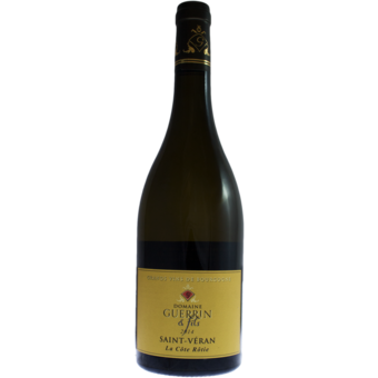 Bottle shot for 2014 Domaine Guerrin Saint Veran "La Cote Rotie"
