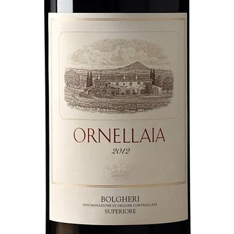 Label shot for 2012 Tenuta Dell'ornellaia Ornellaia Bolgheri Superiore Double Magnum