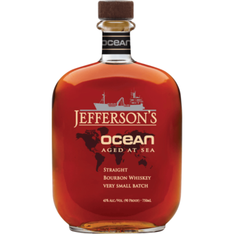 Bottle shot for  Jefferson Ocean Aged Bourbon