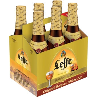 Bottle shot for  Leffe Blonde Abbey Ale