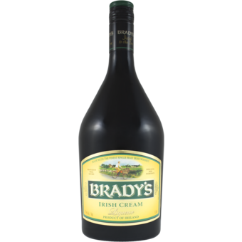 Bottle shot for  Brady's Irish Cream