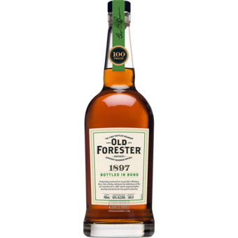 Bottle shot for  Old Forester 1897 Bottled In Bond