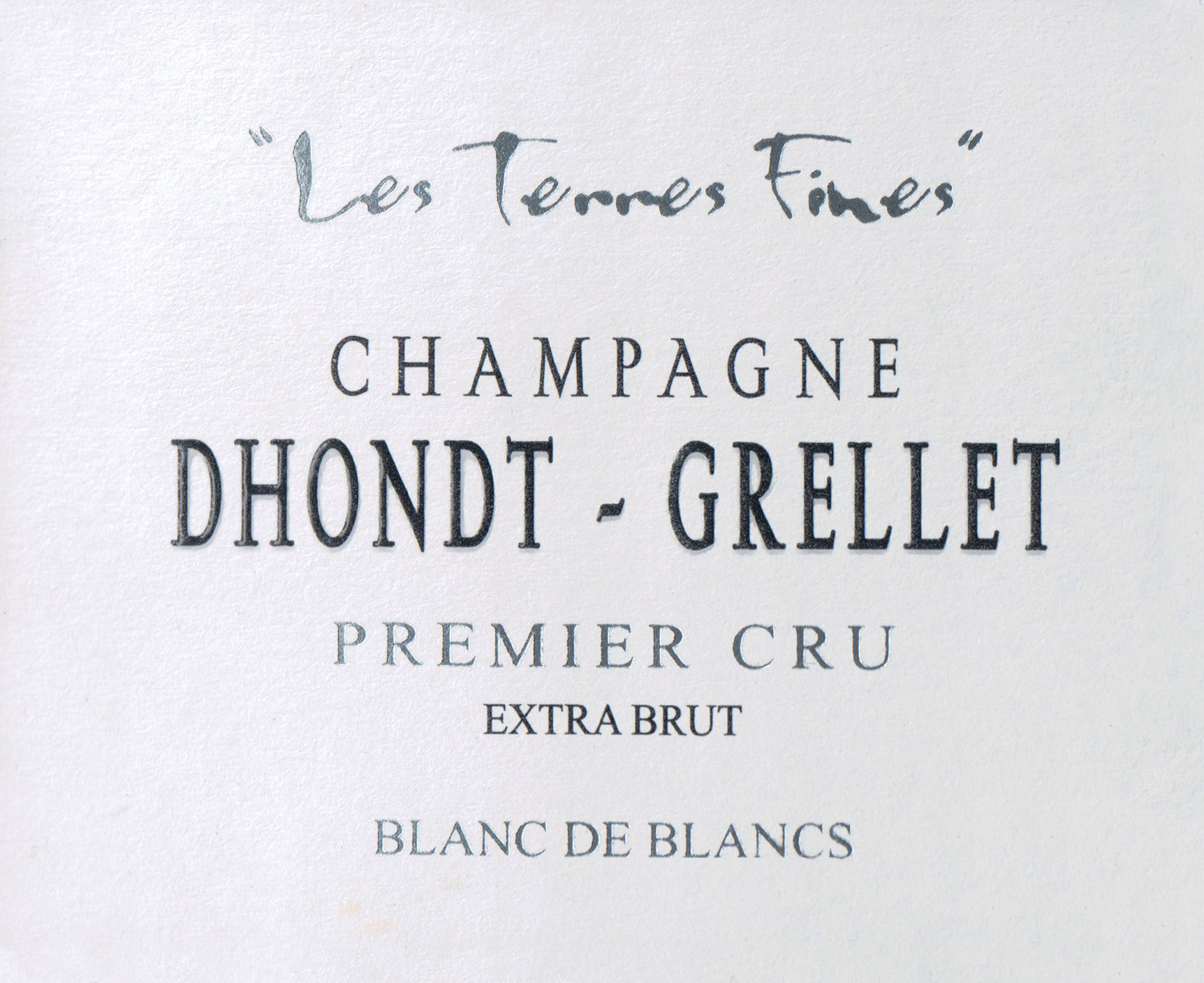 Dhondt-Grellet Les Terres Fines 1er Cru Blanc de Blanc NV (750ml)