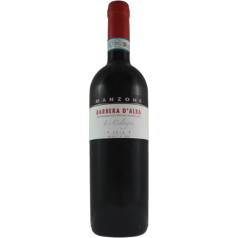 Bottle shot for 2013 Manzone Barbera D'alba Ciliegie