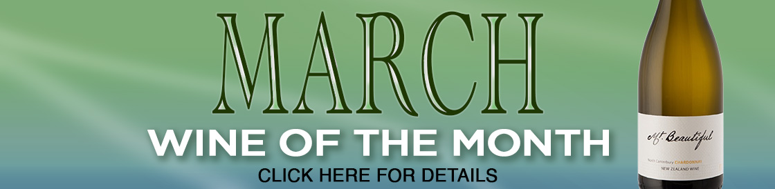 March wine of the month.